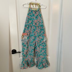 WildFlowers Kids Halter Romper